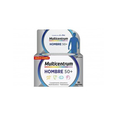 MULTICENTRUM HOMBRE 50   30 COMP