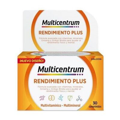 MULTICENTRUM RENDIMIENTO PLUS GINSENG Y GINKGO  30 COMP
