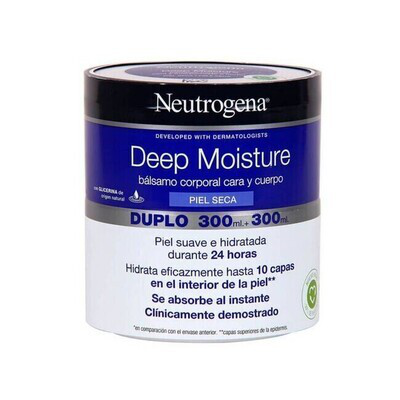 NEUTROGENA COMFORT BALM HIDRATACION PROFUNDA CARA Y CUERPO 2 X 300ML