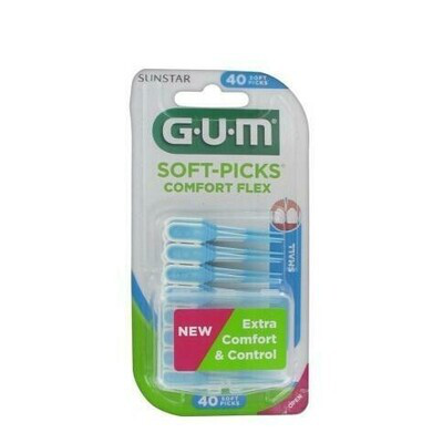 CEPILLO INTERDENTAL GUM SOFT-PICKS COMFORT FLEX T-S 40 U