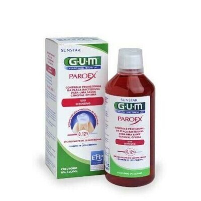 GUM COLUTORIO PAROEX ROJO  500 ML
