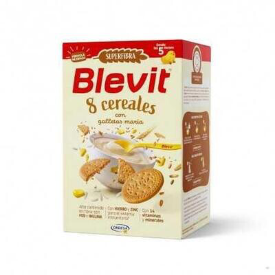 BLEVIT SUPERFIBRA 8 CEREALES GALLETA MARIA 500 G