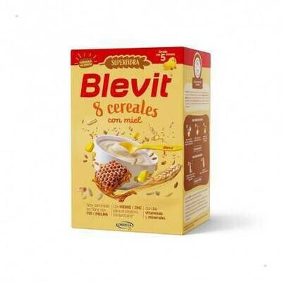 BLEVIT SUPERFIBRA 8 CEREALES MIEL 500GR