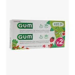 GUM KIDS GEL DENTIFRICO  2 ENVASES 75 ML DUOPACK
