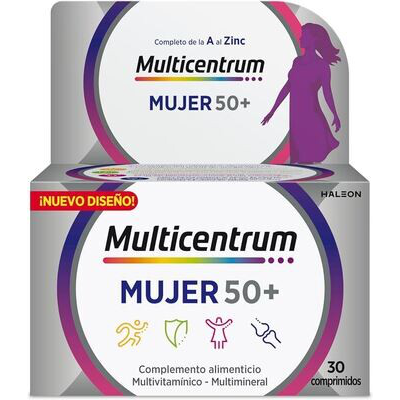 MULTICENTRUM MUJER 50+   30 COMP