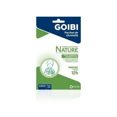 GOIBI PARCHES CITRONELA NATURE 12HORAS 24 PARCHES
