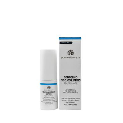 FARMACIA PORVERA CONTORNO DE OJOS LIFTING REAFIRMANTE 15 ML