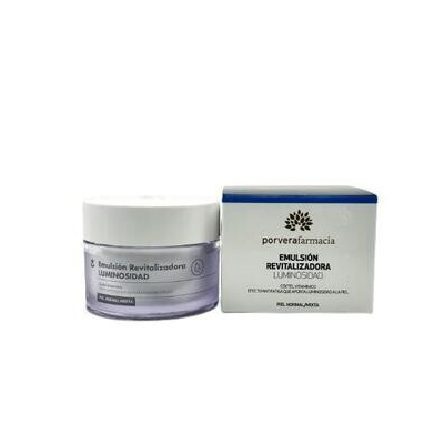 FARMACIA PORVERA EMULSION REVITALIZADORA LUMINOSIDAD PIEL NORMAL/MIXTA 50 ml
