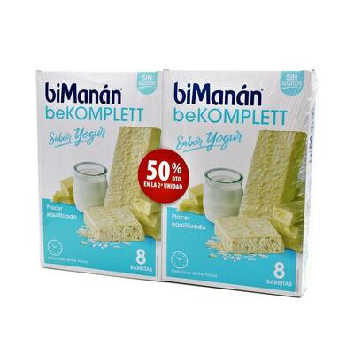 BIMANAN SUSTITUTIVE DUPLO BARRITA SABOR YOGURT