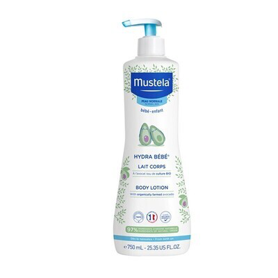 MUSTELA HYDRA BEBE LECHE CORPORAL  750 ML