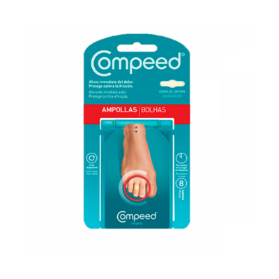COMPEED AMPOLLAS HIDROCOLOIDE DEDOS PIES 8 U