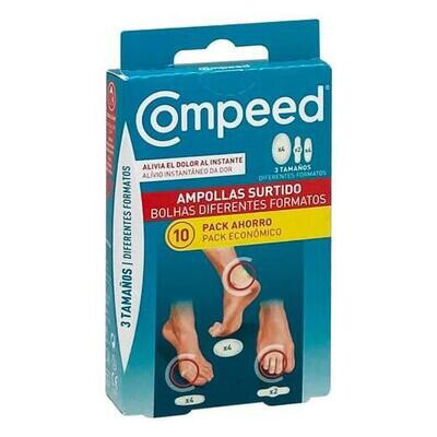 COMPEED AMPOLLAS SURTIDO 3 TAMAÑOS 10 UNIDADES PACK AHORRO