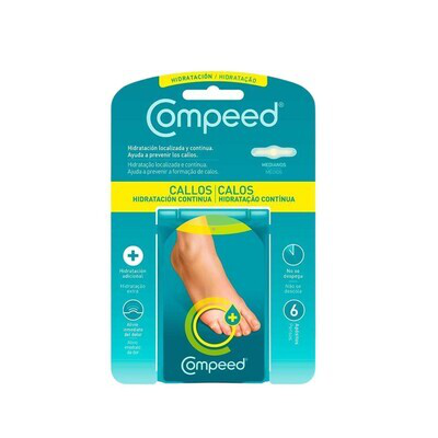COMPEED CALLOS HIDRATACION CONTINUA  6 UNIDADES
