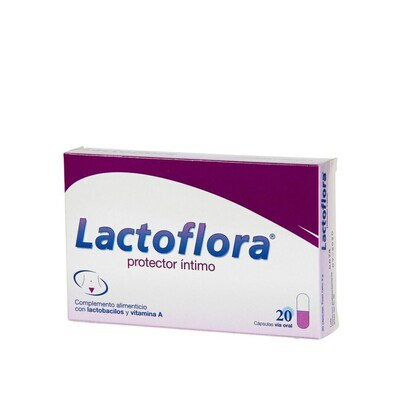 LACTOFLORA PROTECTOR INTIMO  20 CAPSULAS