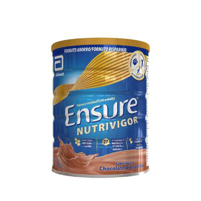 ENSURE NUTRIVIGOR  850 G LATA CHOCOLATE