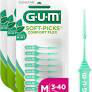 GUM SOFT PICKS COMFORT FLEX  MINT 40 U