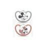 CHUPETE SILICONA NUK SPACE MICKEY 0 - 6 MESES 2 UNIDADES NIÑO