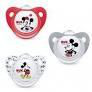 NUK BIBERON PP SILICONA  PERFECT MATCH FLUJO M 1 UNIDAD 260 ML MICKEY COLOR GRIS