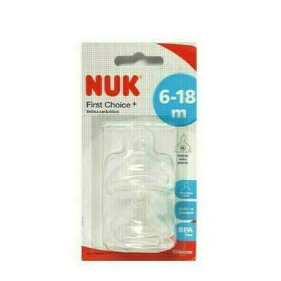 TETINA SILICONA ANTICOLICO NUK FIRST CHOICE  T-2 XL 2 TETINA