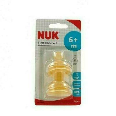TETINA LATEX FIRST CHOICE NUK LECHE T-2 M 2 U
