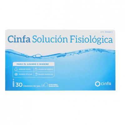 SUERO FISIOLOGICA CINFA 30 UND