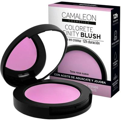 CAMALEON COSMETICS INFINITY BLUSH COLORETE EN CREMA  TONO ROSA SUAVE