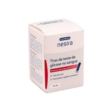 TIRAS REACTIVAS GLUCEMIA ACOFARMA NESIRA 50 UNIDADES
