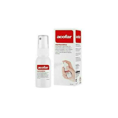 CLORHEXIDINA DIGLUCONATO 2  ACOFAR  SPRAY 25 ML