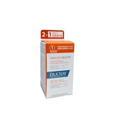ANACAPS REACTIV DUCRAY 30 CAPS 3 CAJAS