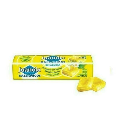 JUANOLA CARAMELOS VIT C Y HIERBAS MED  SABOR LIMON 30 G