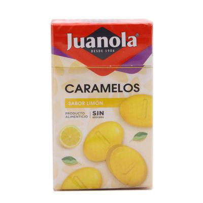 JUANOLA CARAMELOS 1 ENVASE 50 G SABOR LIMON