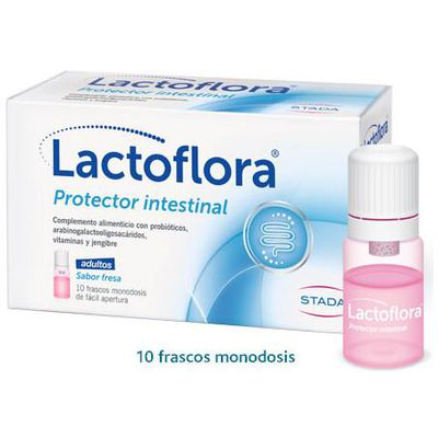 LACTOFLORA PROTECTOR INTESTINAL ADULTO  10 VIALES