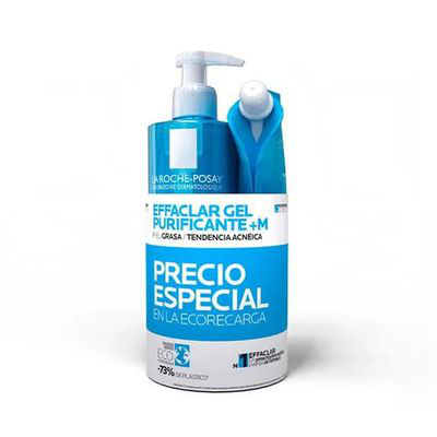 LA ROCHE POSAY PACK EFFACLAR GEL PURIFICANTE   ENVASE ECORECARGA
