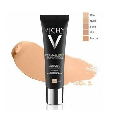 VICHY DERMABLEND 3D CORRECTION SPF 25 OIL FREE N25