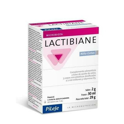 LACTIBIANE ENFANT PILEJE  GOTAS 30 ML   SOBRE