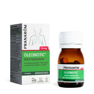 PRANAROM AROMAFORCE OLEOBIOTIC 15 CAPSULAS