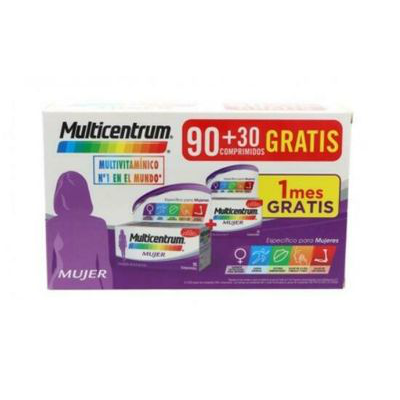 MULTICENTRUM MUJER  90   30 COMPRIMIDOS PACK PROMOCIONAL
