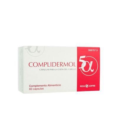 COMPLIDERMOL  5 ALFA 60 CAPSULAS