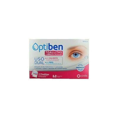 OPTIBEN TOALLITAS USO DUAL  28 TOALLITAS
