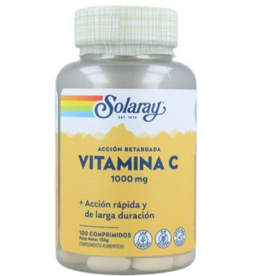 SOLARAY VITAMINA C 1GR 100 COMPRIMIDOS