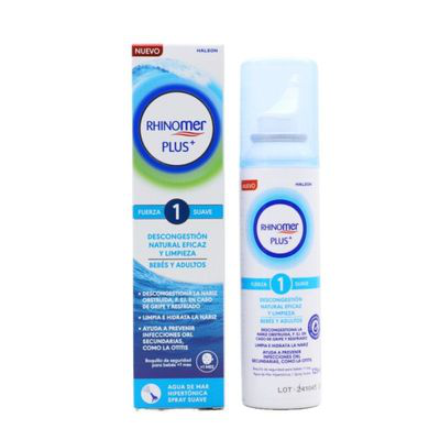 RHINOMER PLUS   F1 BEBE Y ADULTO 125 ML HIPERTONICO