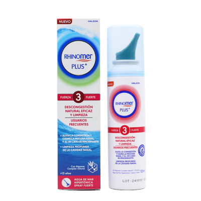 RHINOMER PLUS   F3 ADULTO 125 ML HIPERTONICO