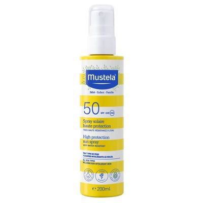MUSTELA SPRAY SOLAR ULTRA ALTA PROTECCION SPF50   200 ML