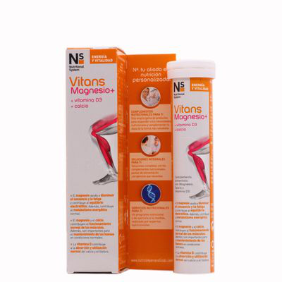 NS VITANS MAGNESIO CITRATO  400  10 COMP EFERVESCENTES