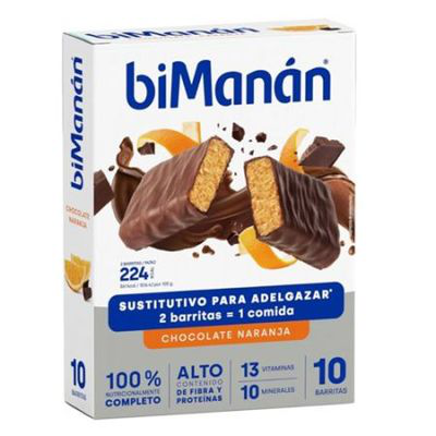 BIMANAN BARRITA CHOCOLATE NEGRO Y NARANJA 320