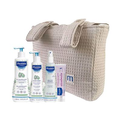 MUSTELA BOLSA CARRITO BEIGE