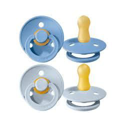 TUTETE CHUPETE BIBS COLOUR COLLECTION BLUE/BABY BLUE T.2
