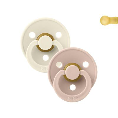 TUTETE BIBS COLOUR PACIFIER NATURAL RUBBER TALLA 3