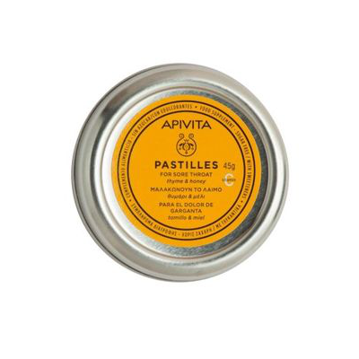 APIVITA PASTILLA TOMILLO Y MIEL 45G