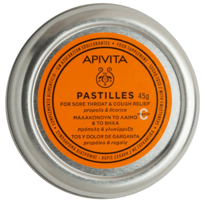 APIVITA PASTILLAS REGALIZ Y PROPOLEO 45G
